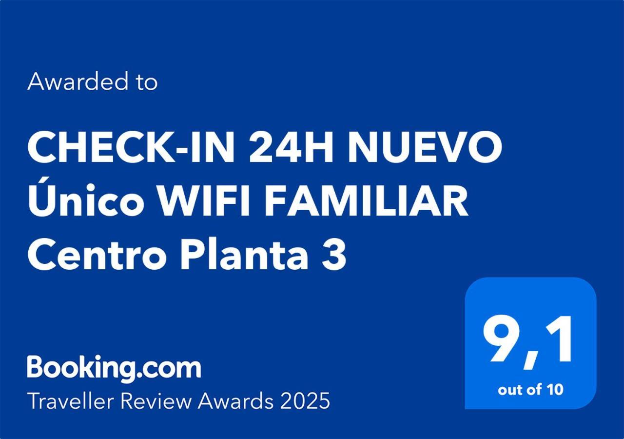 萨拉戈萨Check-In 24H Nuevo Unico Wifi Familiar Centro Planta 3公寓 外观 照片
